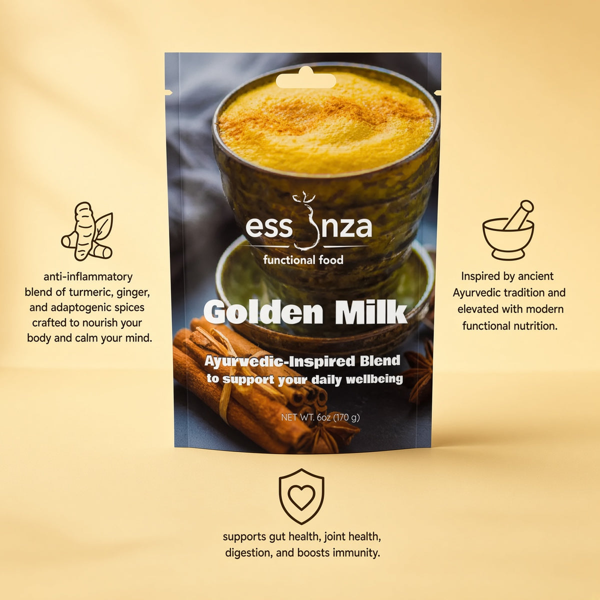 Ess3nza Golden Milk 6oz